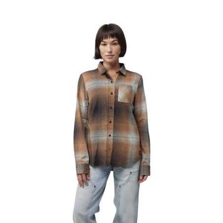 KOSZULA FOX LADY TRAILDUST FLANNEL WALNUT S S